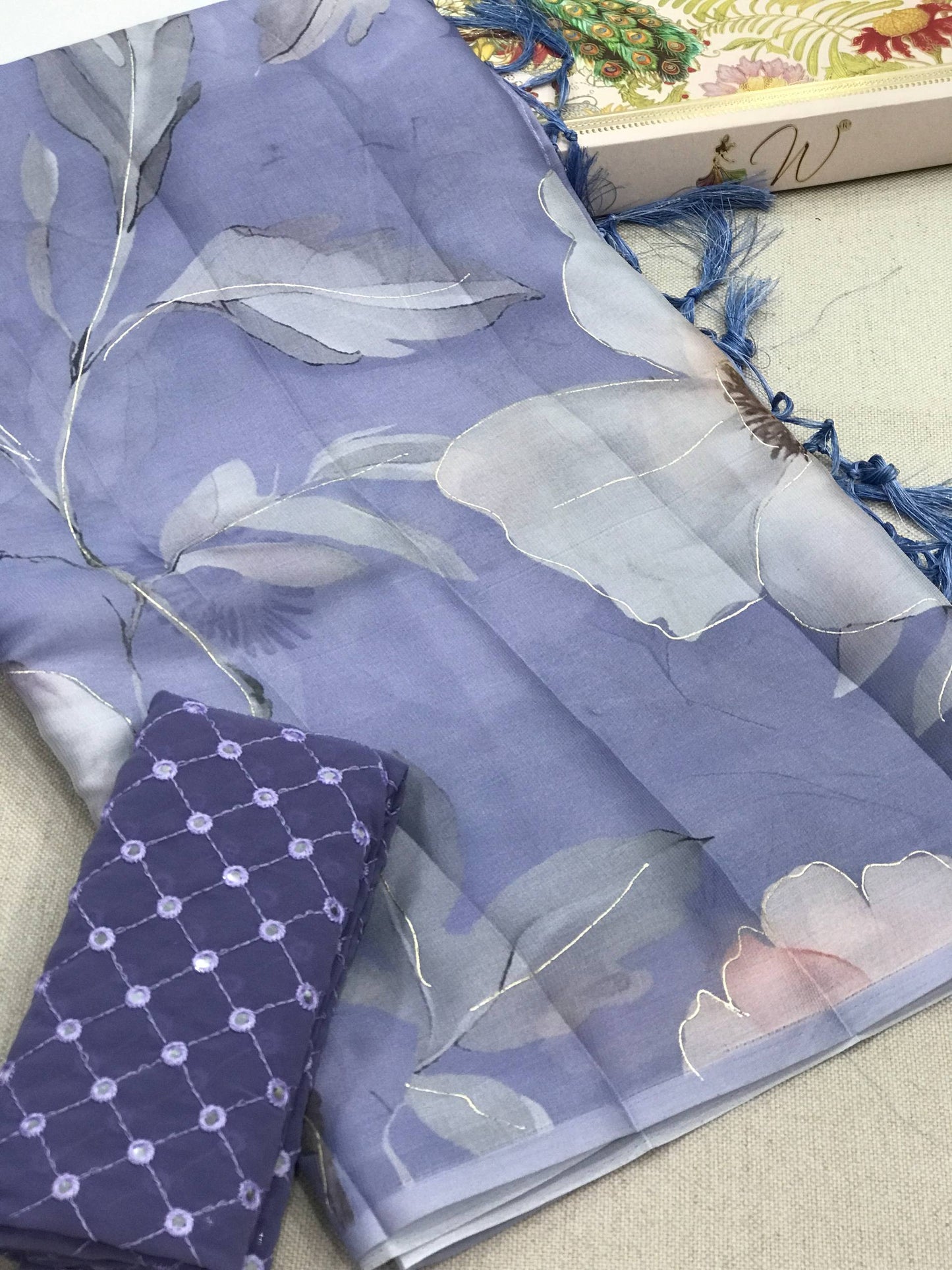 La Bella Organza Saree