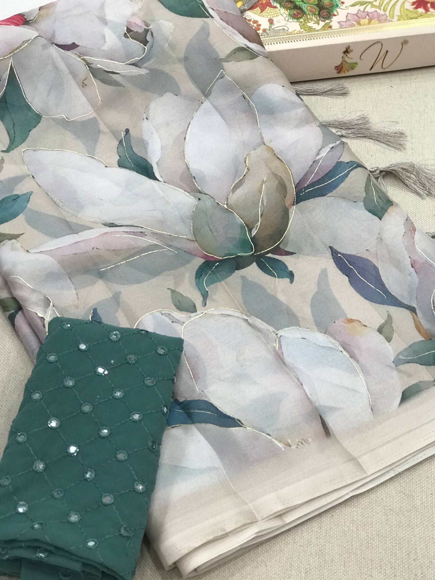La Bella Organza Saree