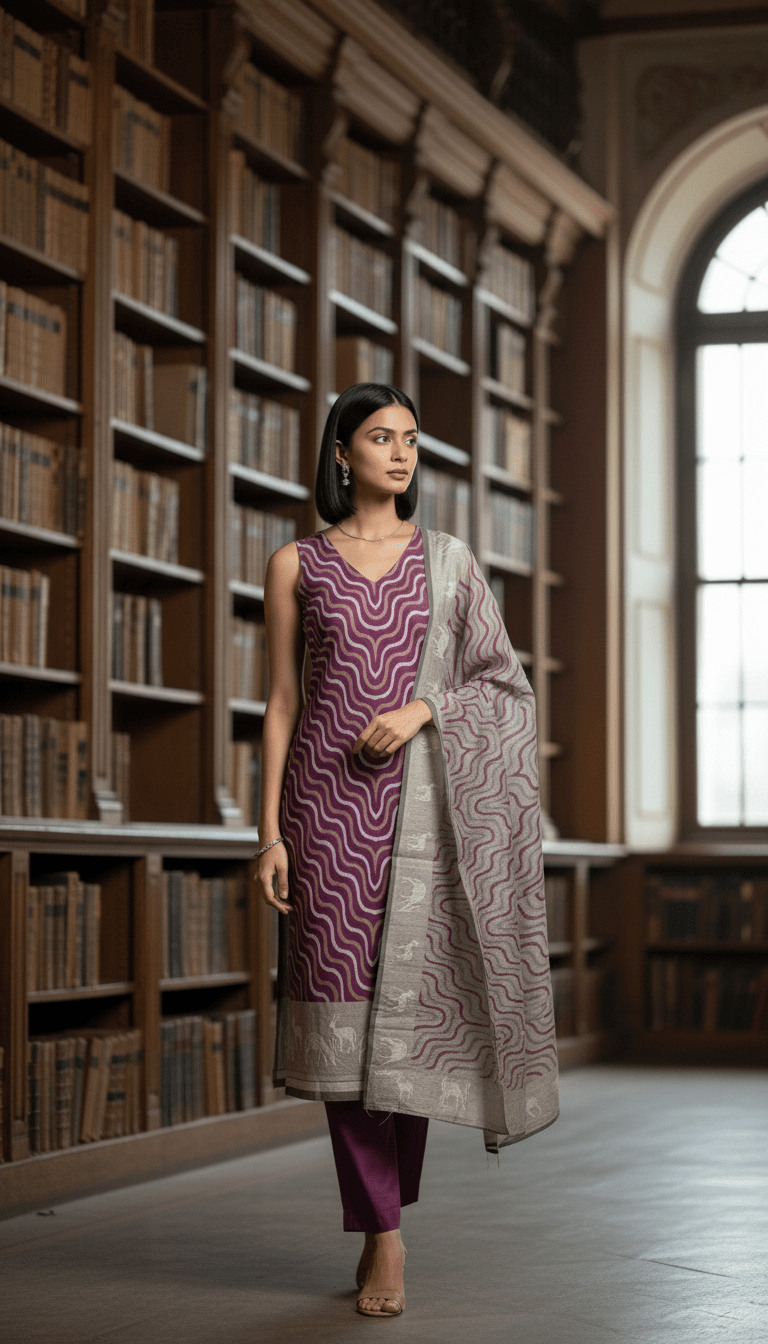 Embroidery Kurti Set (Unstitched) - Womantra Styles Pvt Ltd