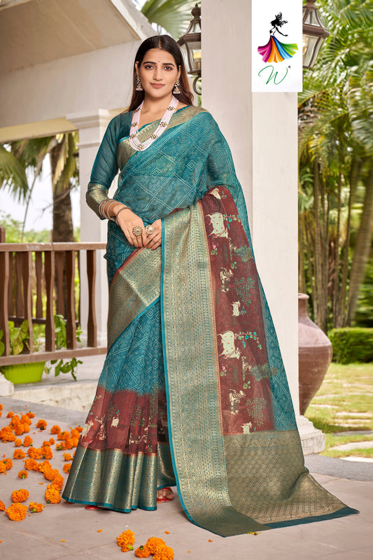 Kota Doriya Bandhani - Womantra Styles Pvt Ltd