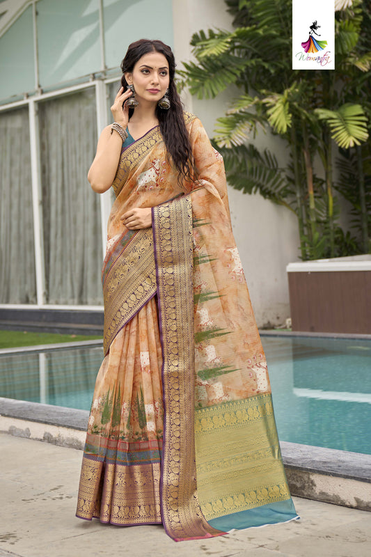 Kota Doriya Pichwai - 02 - Womantra Styles Pvt Ltd