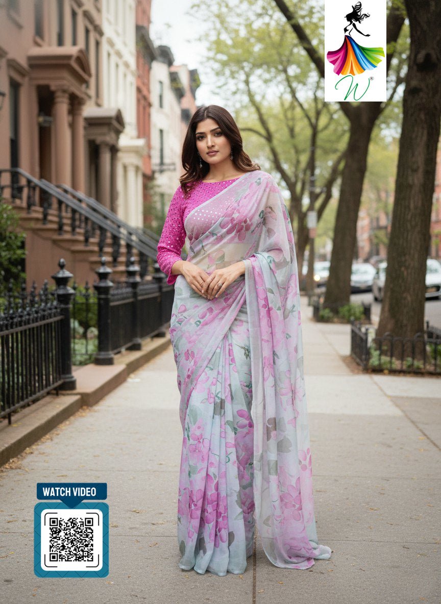 La Bella Organza Saree - Womantra Styles Pvt Ltd
