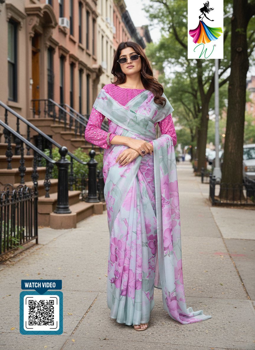 La Bella Organza Saree - Womantra Styles Pvt Ltd