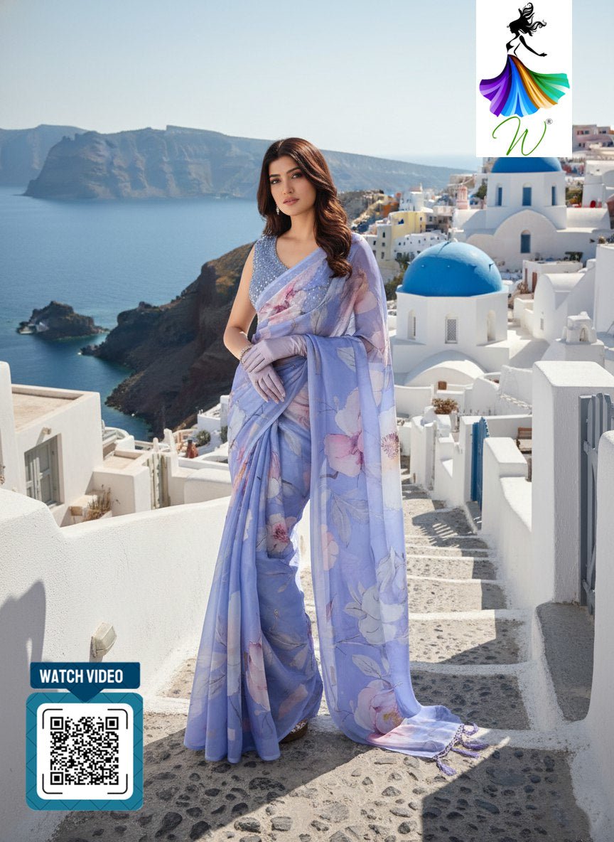 La Bella Organza Saree - Womantra Styles Pvt Ltd
